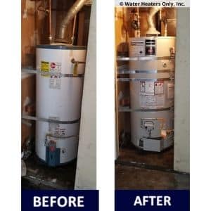 100-Gallon water heater replacement done right 